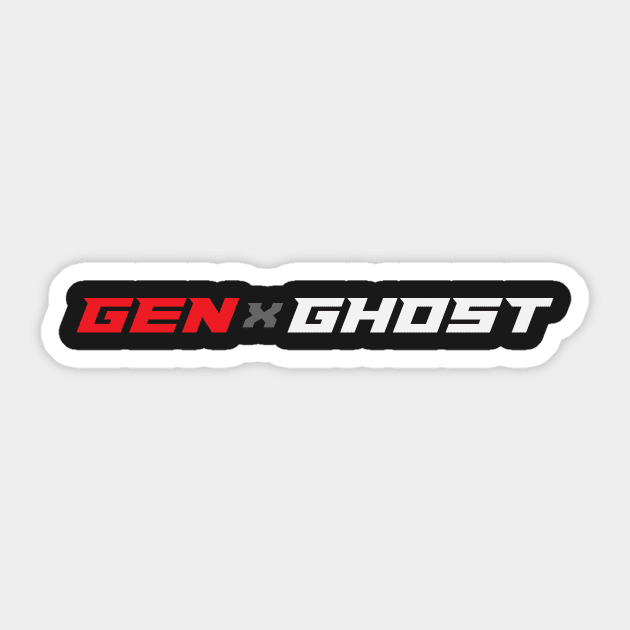 GENxGHOST Sticker by GENxGHOST